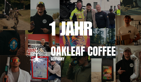 Oakleaf Coffee feiert 1. Geburtstag
