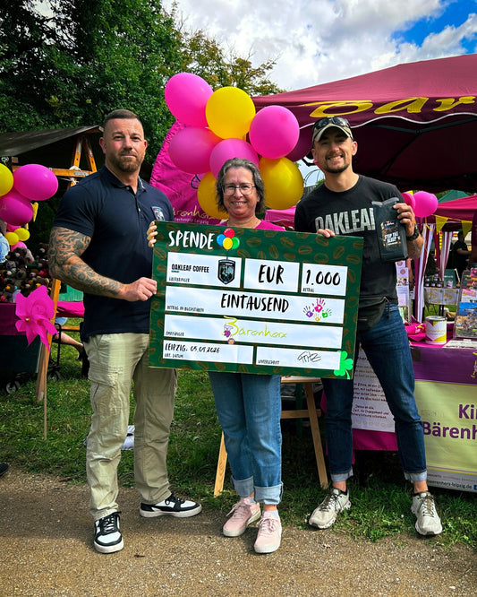 1.000 Euro an das Kinderhopiz Bärenherz Leipzig