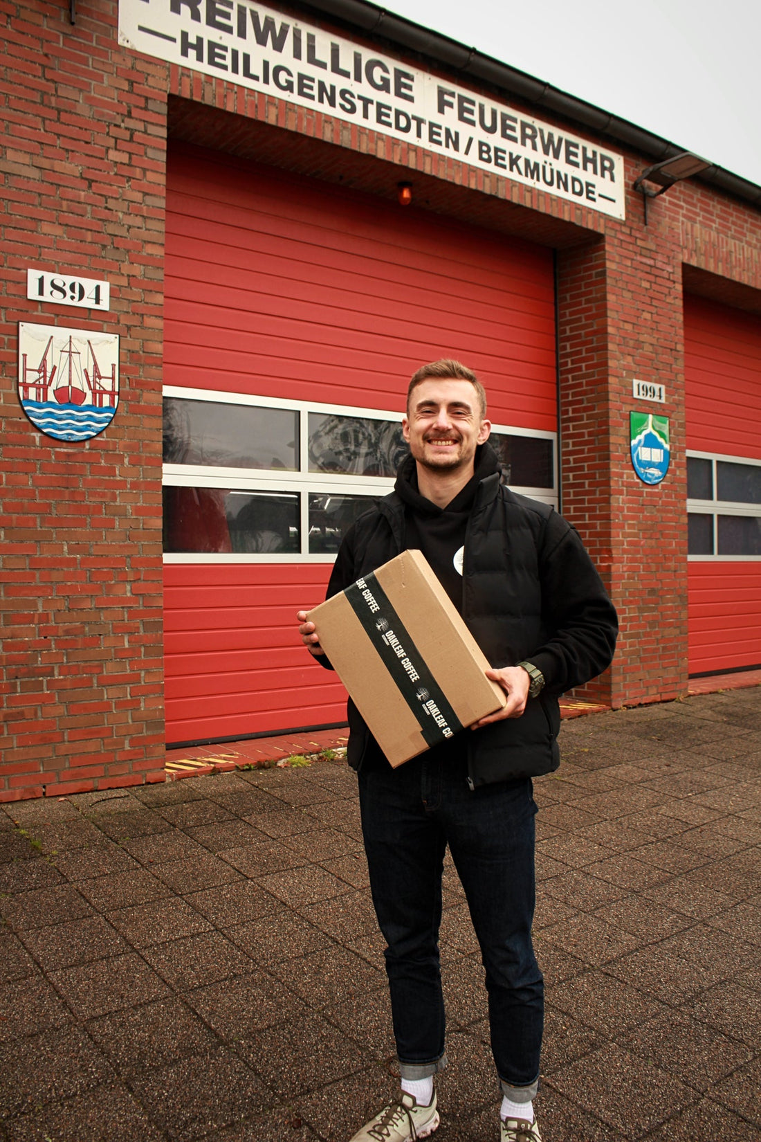 Oster-Aktion: Oakleaf Coffee spendet an die Freiwillige Feuerwehr Heiligenstedten