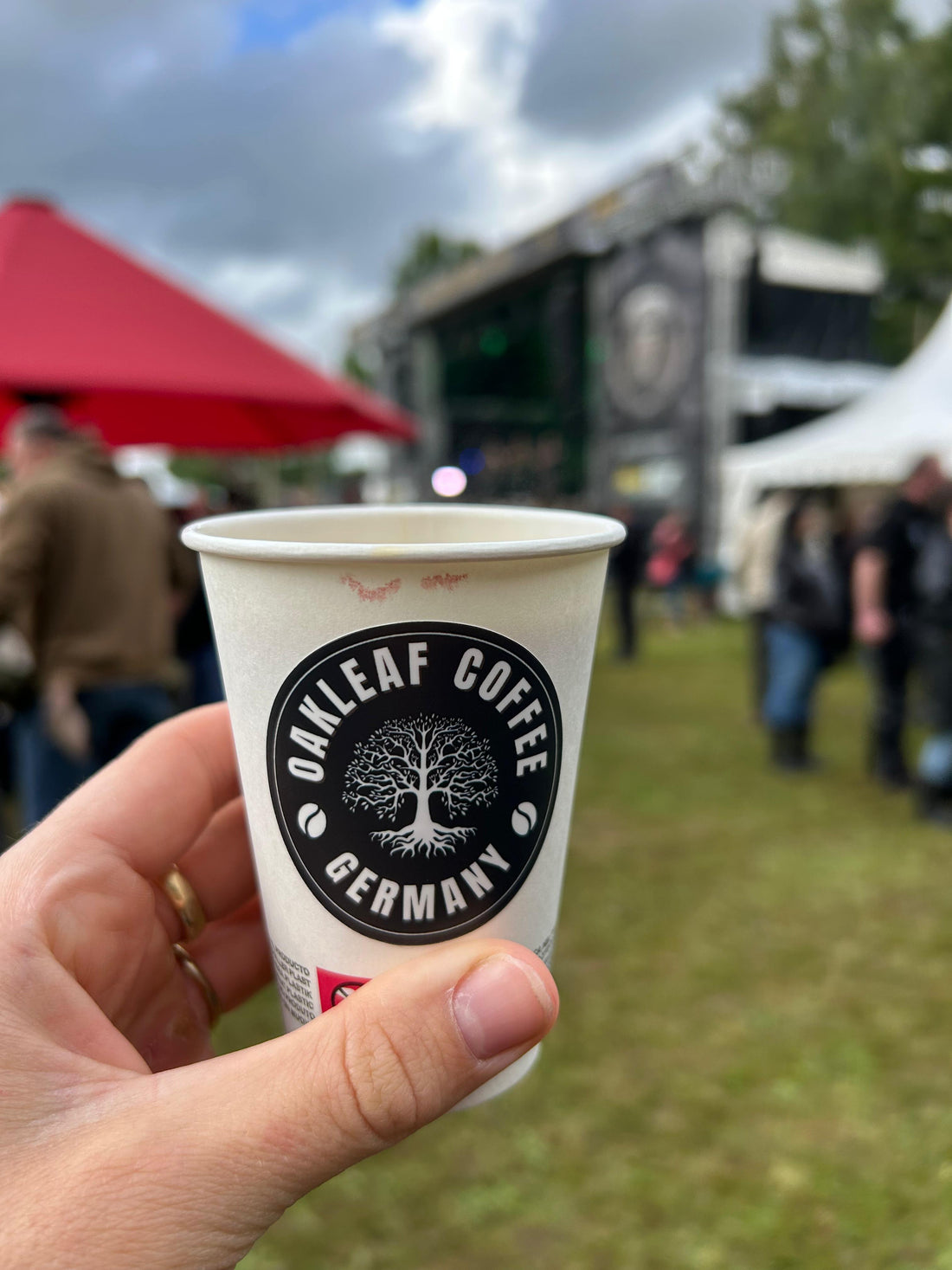 Oakleaf Coffee beim Irish Folk Open Air in Poyenberg