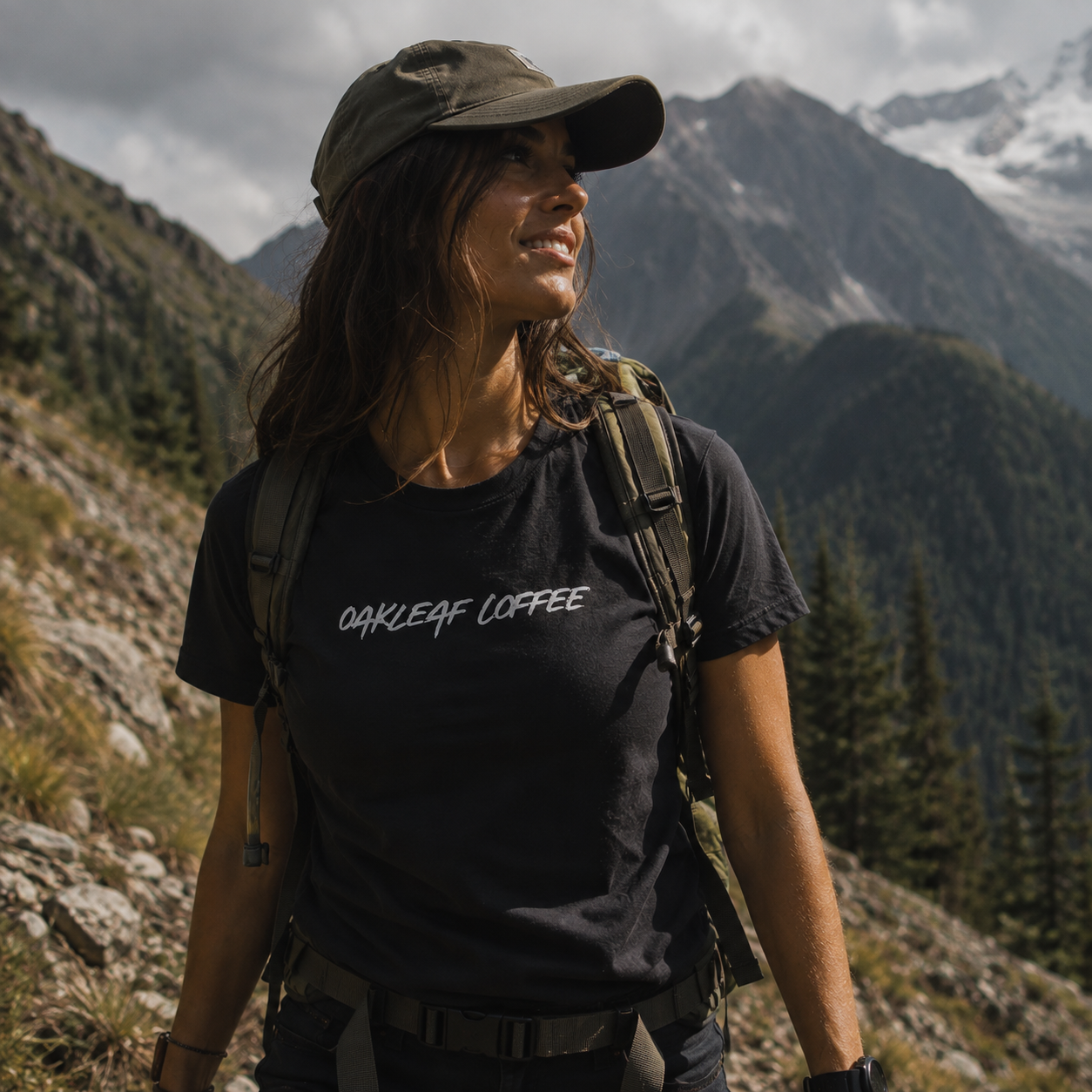Oakleaf Coffee Black Tee (Unisex)